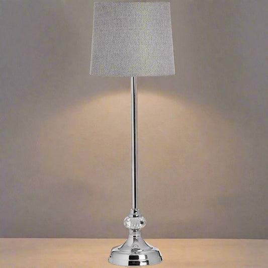 Genoa Chrome Table Lamp