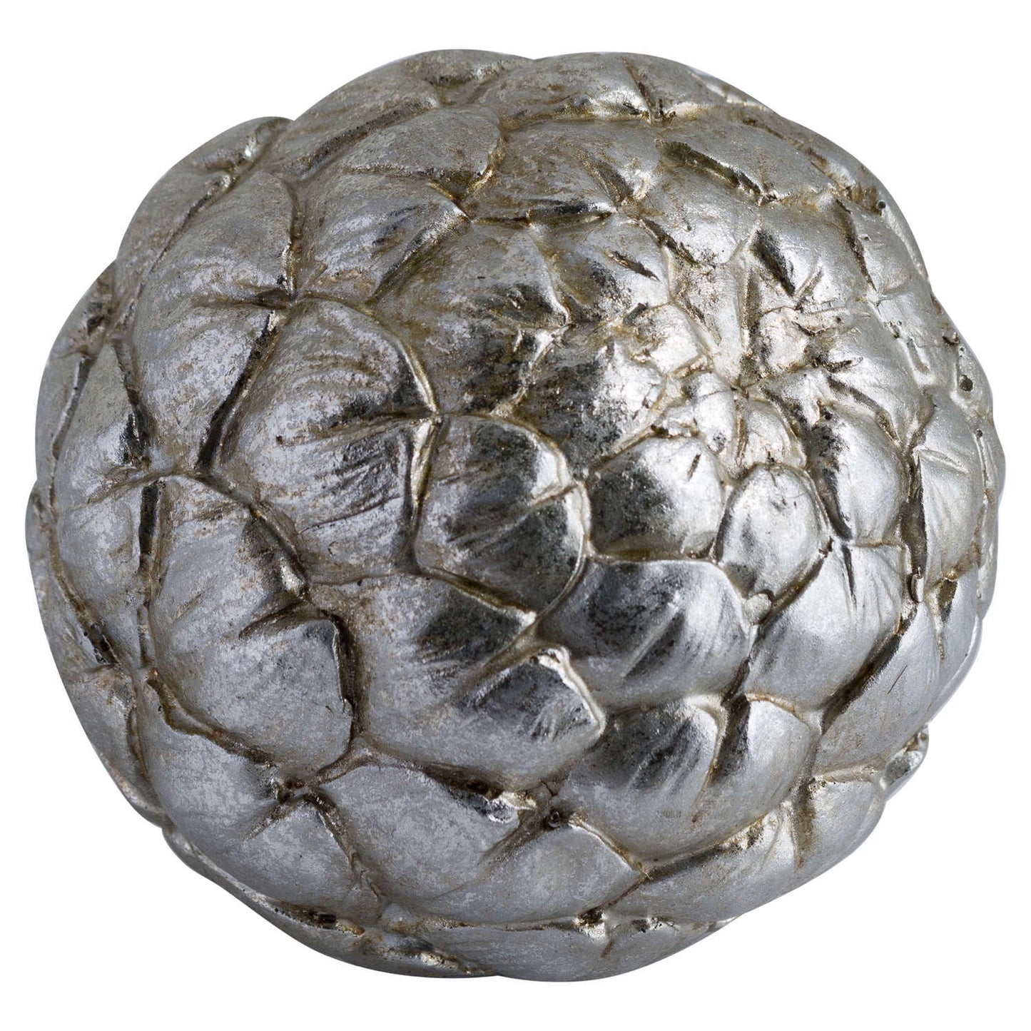 Large Silver Artichoke Decoration