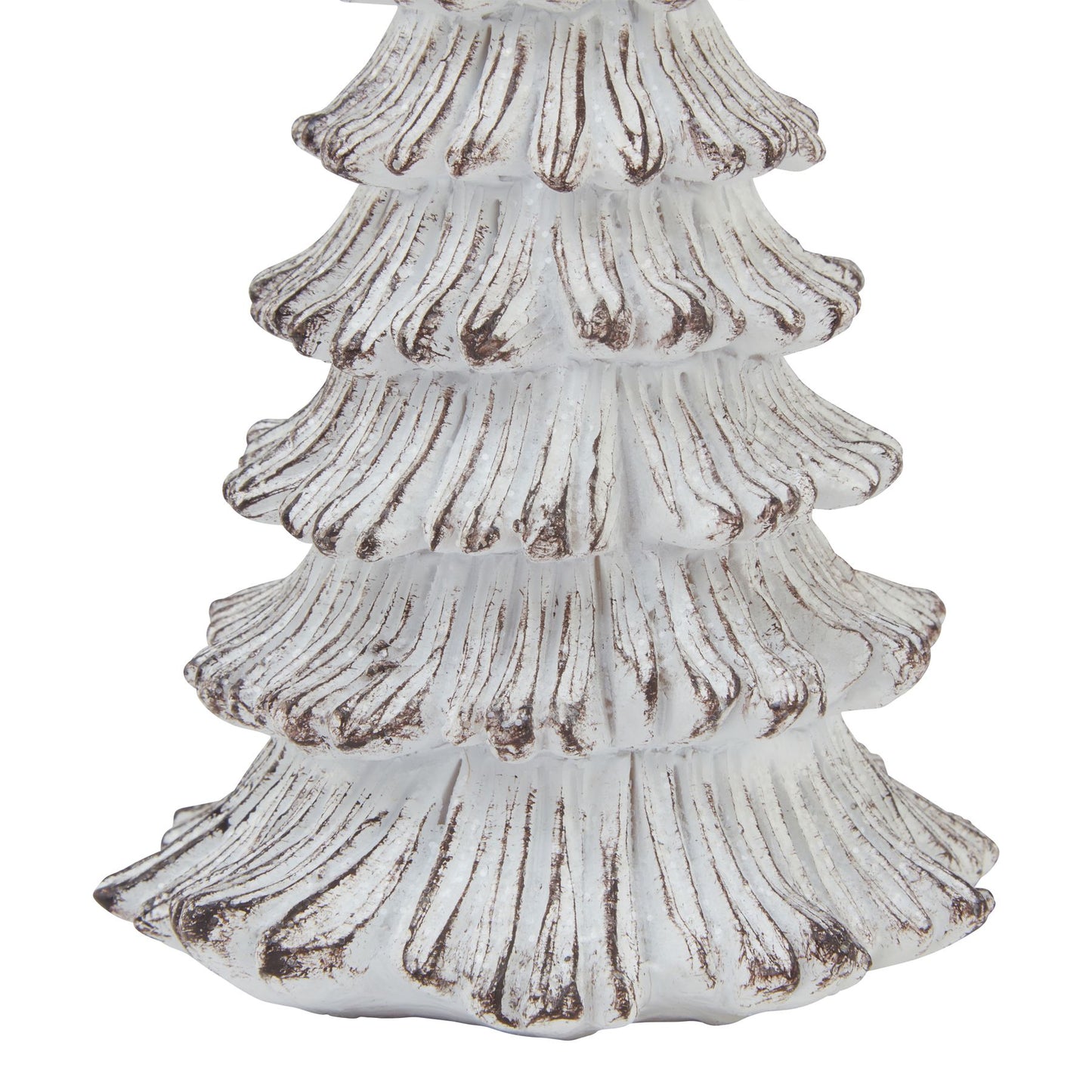 Small Snowy Fir Tree Sculpture