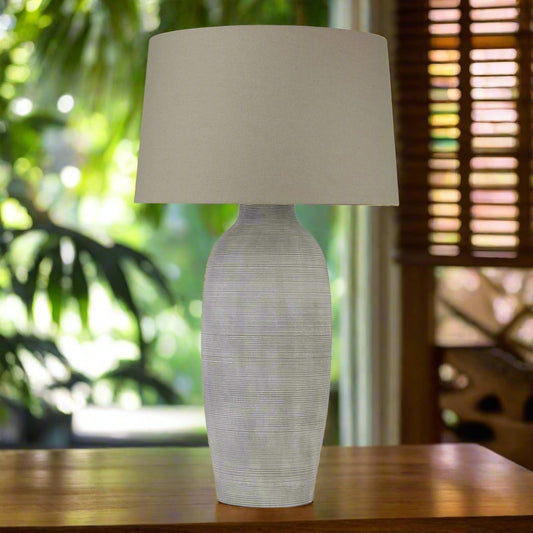 Athena Stone Olpe Large Lamp